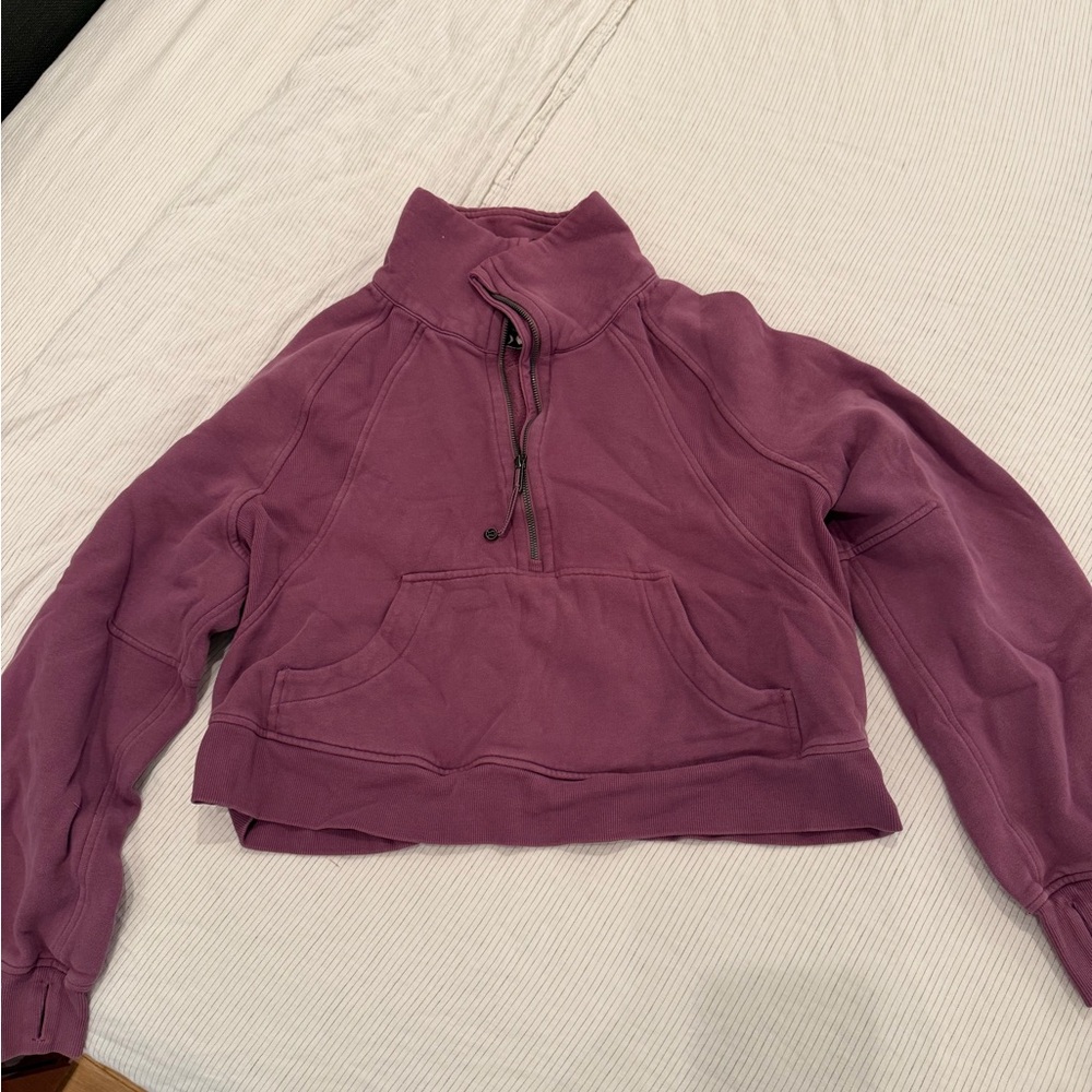 lululemon athletica Women's Plum Half-Zip Pullover